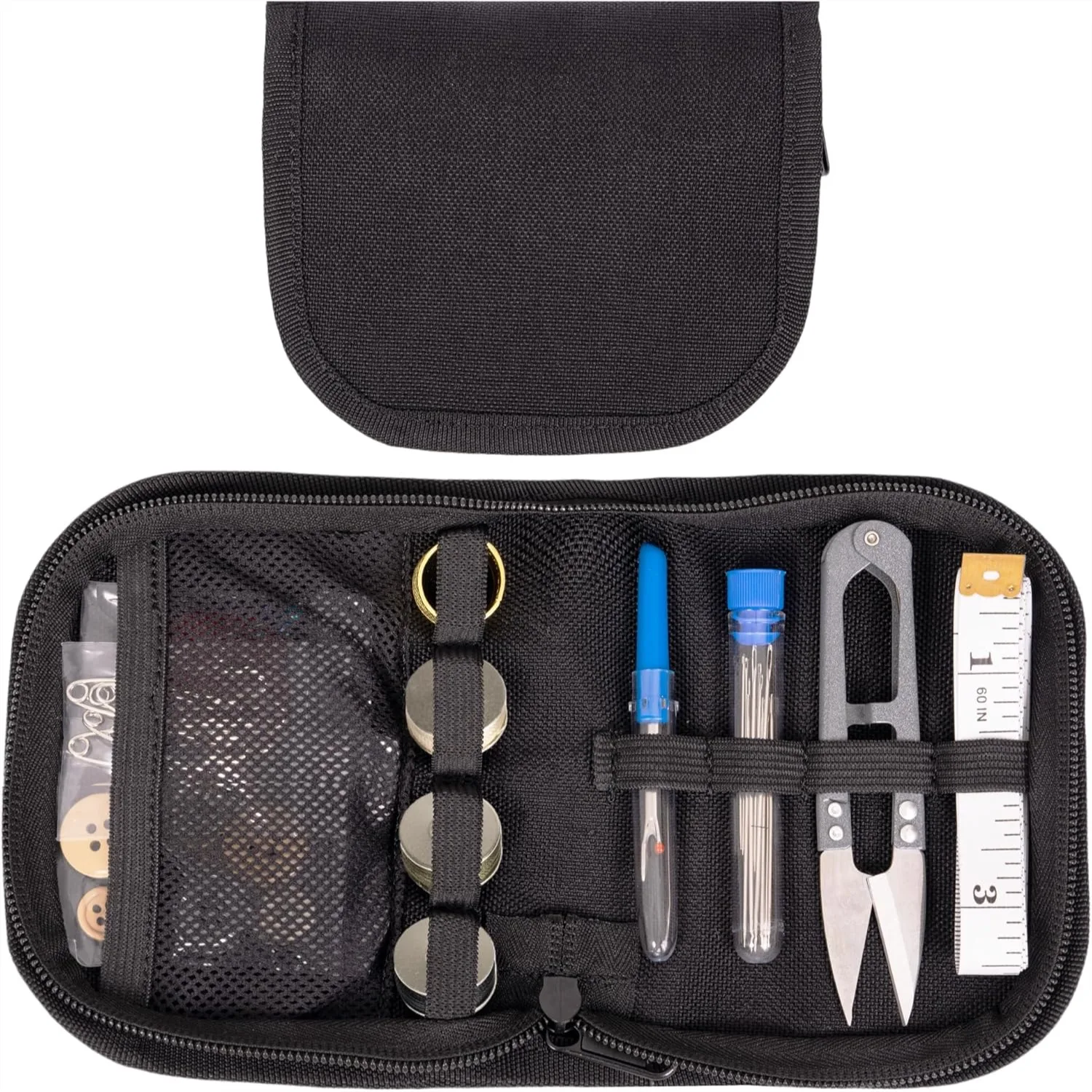 Military Sewing Kit, Army Survival Sewing Kit with Buttons for Men Women, Small Repair Sewing Tools in Nylon Case for Home
Military Sewing Kit, Army Survival Sewing Kit with Buttons for Men Women, Small Repair Sewing Tools in Nylon Case for Home