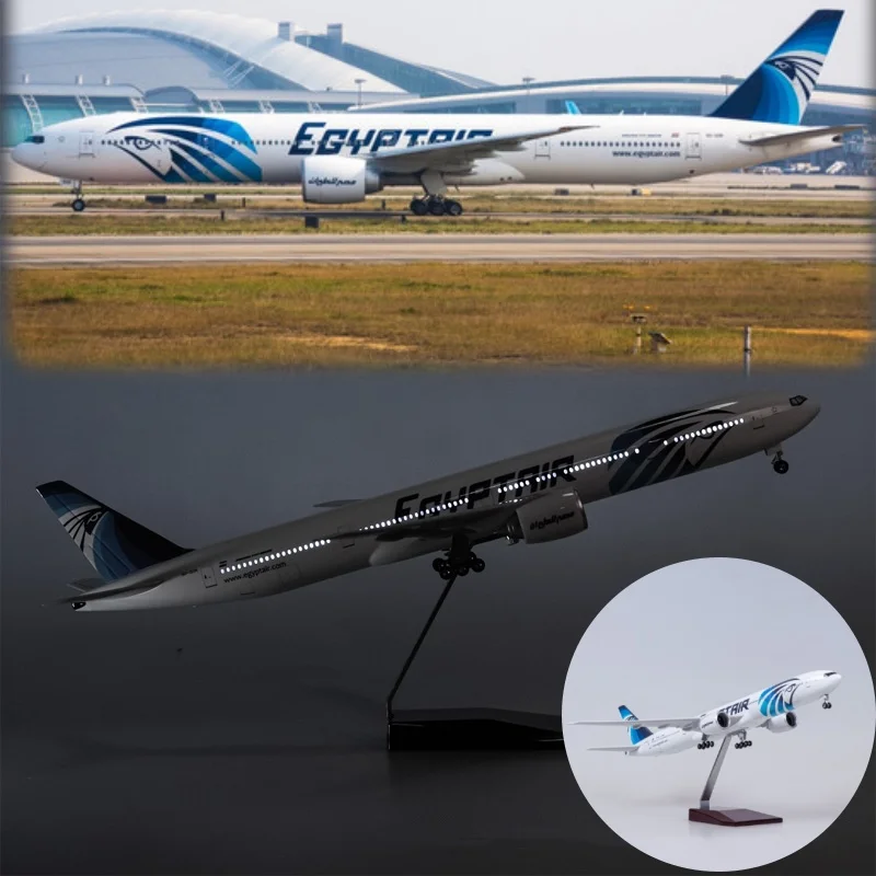 Air Egypt Airlines B777 1:157 Scale 47CM Aircraft Model W Light & Wheel Landing Gear Airplane Diecast Resin Collected Souvenir
Air Egypt Airlines B777 1:157 Scale 47CM Aircraft Model W Light & Wheel Landing Gear Airplane Diecast Resin Collected Souvenir