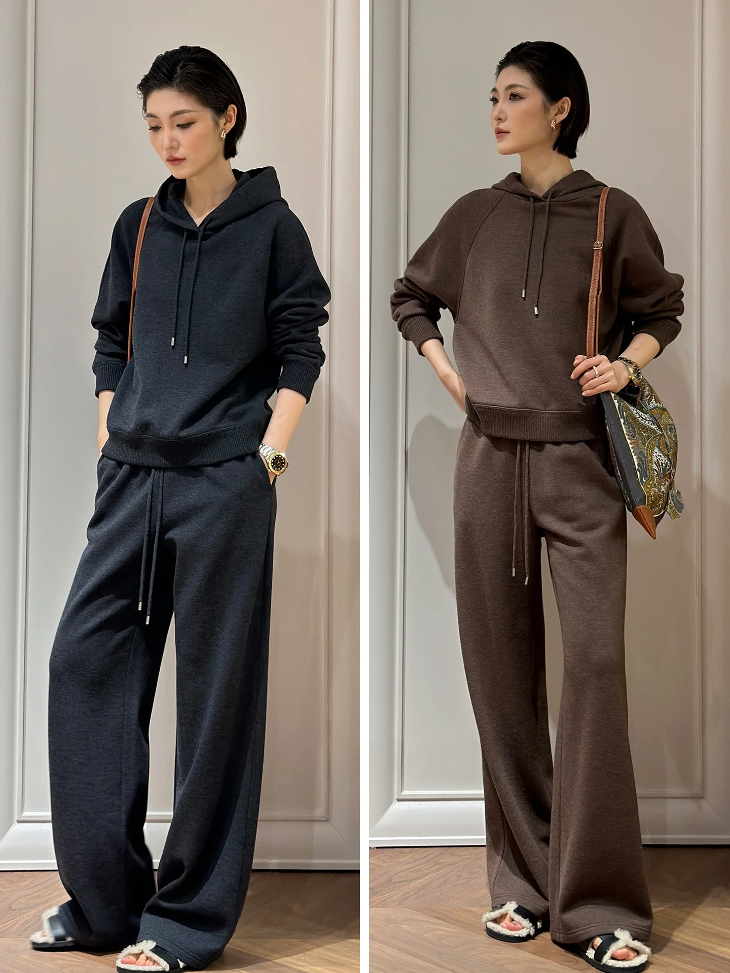 Инновационный комплект из трикотажной ткани Ultrine 68 Micron Merino Wool Sweatirt с эффектом Cleanfit для женщин, осенняя коллекция
Инновационный комплект из трикотажной ткани Ultrine 68 Micron Merino Wool Sweatirt с эффектом Cleanfit для женщин, осенняя коллекция