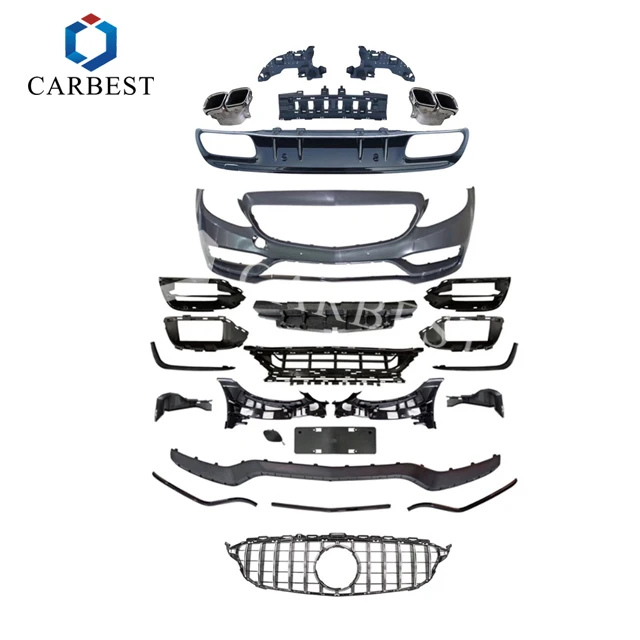 CARBEST W205 комплекты кузова автомобиля для C класса 2019, обновление до C63 AMG
CARBEST W205 комплекты кузова автомобиля для C класса 2019, обновление до C63 AMG