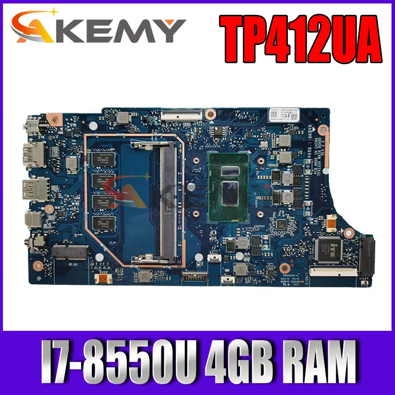 For ASUS Vivobook Flip TP412U TP412UA Laptop Motherboard TP412UAF Mainboard TP412 CPU i3 i5 i7 4GB 8GB RAM 100%Tested
For ASUS Vivobook Flip TP412U TP412UA Laptop Motherboard TP412UAF Mainboard TP412 CPU i3 i5 i7 4GB 8GB RAM 100%Tested