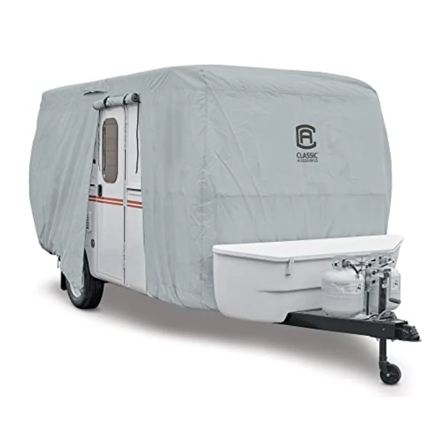Over Drive PermaPRO Molded Fiberglass Travel Trailer Cover Fits 10'1 - 13' RVs RV Cover Camper Cover Travel Trailer Cover
Over Drive PermaPRO Molded Fiberglass Travel Trailer Cover Fits 10'1 - 13' RVs RV Cover Camper Cover Travel Trailer Cover