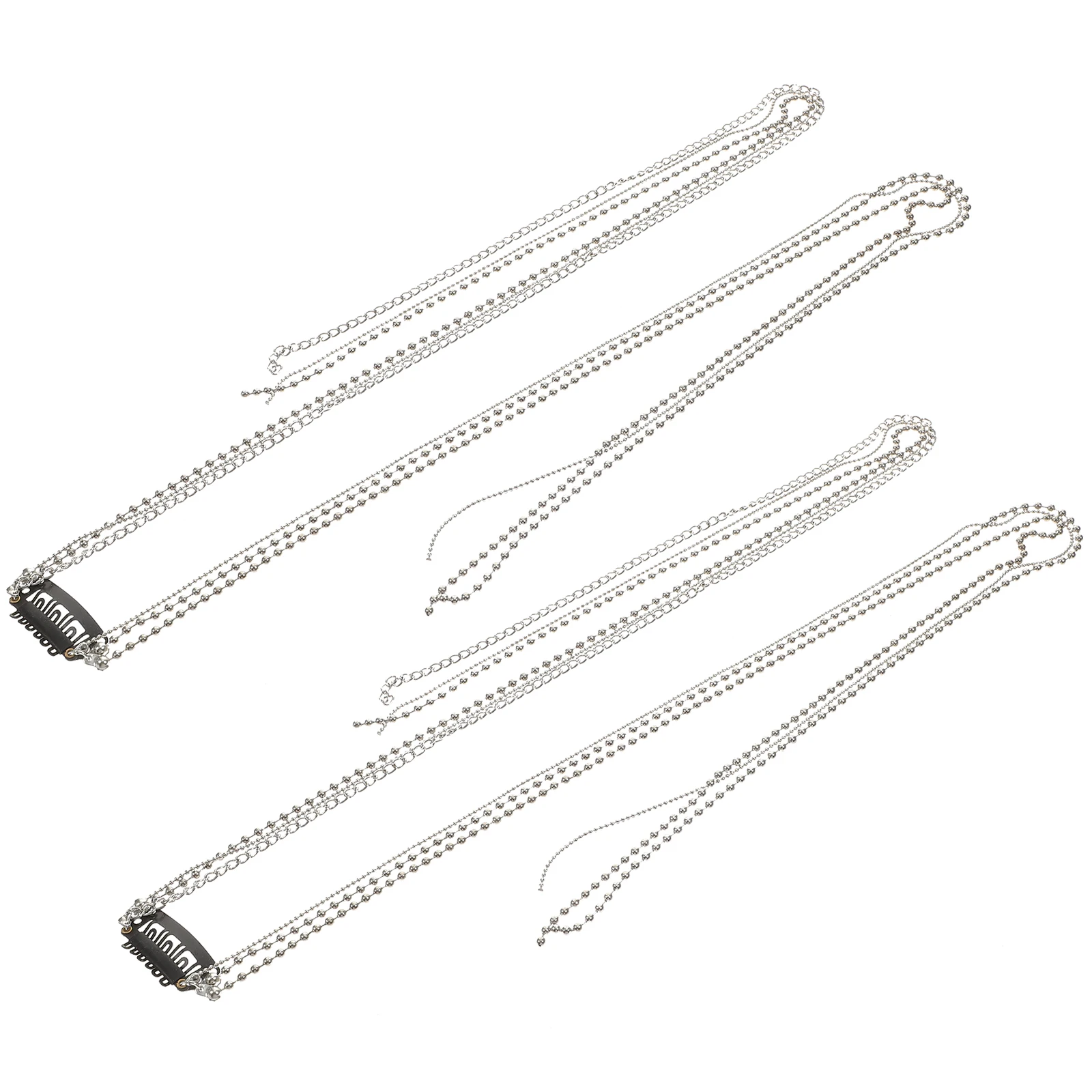 2Pcs Crystal Headdress Hairpin Set Silver Alloy Chains Jewelry Women Hair Accessories Braids Clips Lightweight Comfortable
2Pcs Crystal Headdress Hairpin Set Silver Alloy Chains Jewelry Women Hair Accessories Braids Clips Lightweight Comfortable