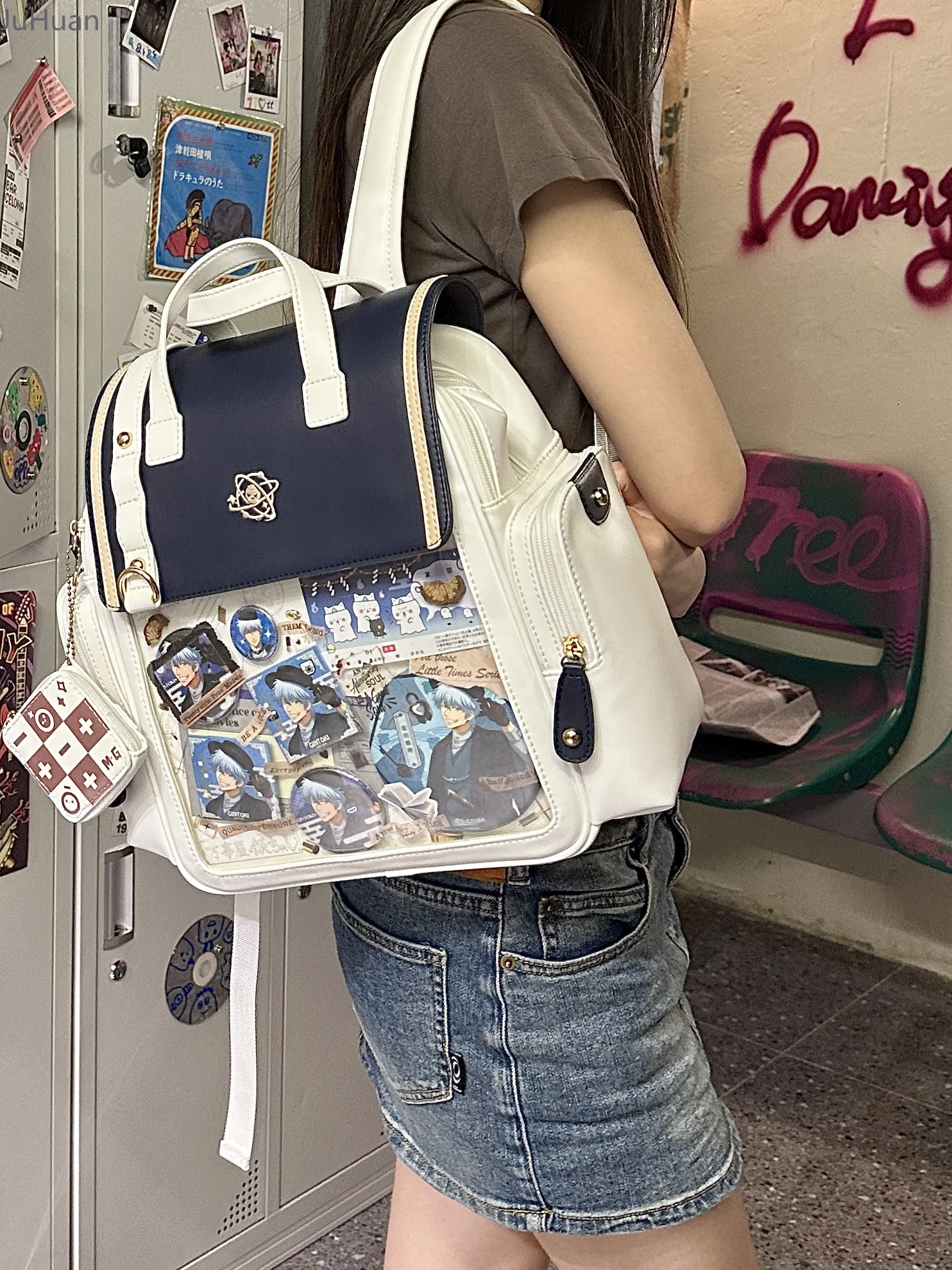 Y2K Cute Vintage Aesthetic Ita Backpack Women Large Capacity PU Student Rucksack JK Girl Transparent Bag Fashion Preppy Knapsack
Y2K Cute Vintage Aesthetic Ita Backpack Women Large Capacity PU Student Rucksack JK Girl Transparent Bag Fashion Preppy Knapsack