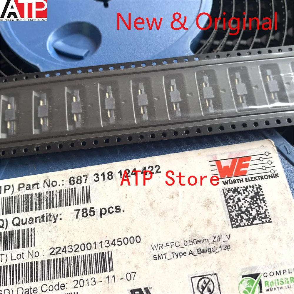 5PCS 687318124422 imported WR-FPC 0.50MM SMT 18P genuine Original spot inventory
5PCS 687318124422 imported WR-FPC 0.50MM SMT 18P genuine Original spot inventory