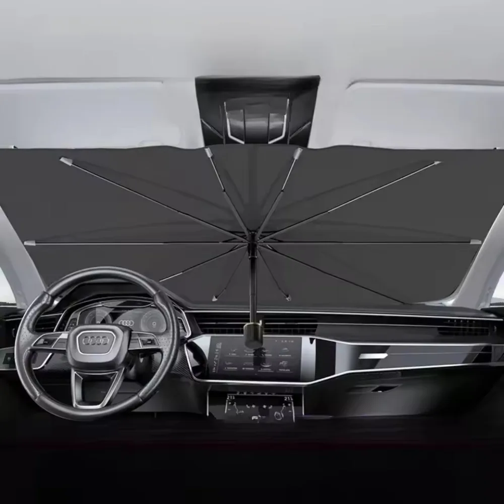 Rubber Sunshade Umbrella For Car Uv Protection Folding High Shading Car Umbrella Front Windshield High Shading Silver Sunshade
Rubber Sunshade Umbrella For Car Uv Protection Folding High Shading Car Umbrella Front Windshield High Shading Silver Sunshade