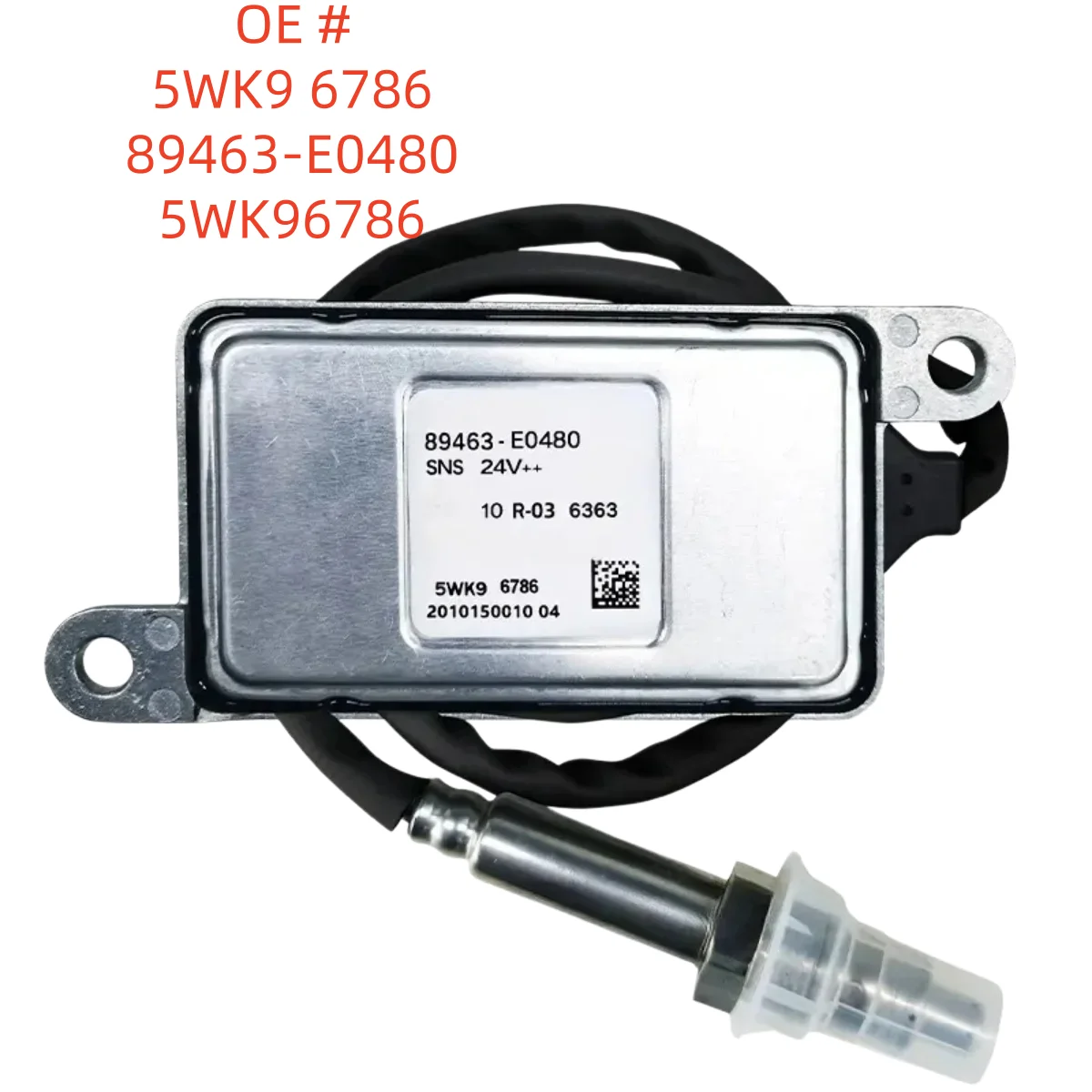 High quality Brand New 5WK9 6786 89463-E0480 5WK96786 Nitrogen Oxide NOx Sensor For Hino
High quality Brand New 5WK9 6786 89463-E0480 5WK96786 Nitrogen Oxide NOx Sensor For Hino