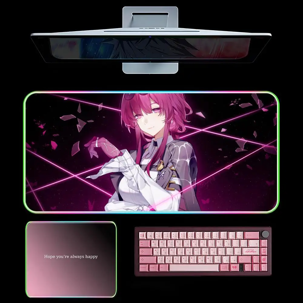 H-Honkai S-Star R-Rail Kafka Коврик для мыши RGB Игровой коврик для мыши Светодиодный большой игровой коврик для мыши XXL Коврик для клавиатуры Светящийся настольный коврик с подсветкой
H-Honkai S-Star R-Rail Kafka Коврик для мыши RGB Игровой коврик для мыши Светодиодный большой игровой коврик для мыши XXL Коврик для клавиатуры Светящийся настольный коврик с подсветкой