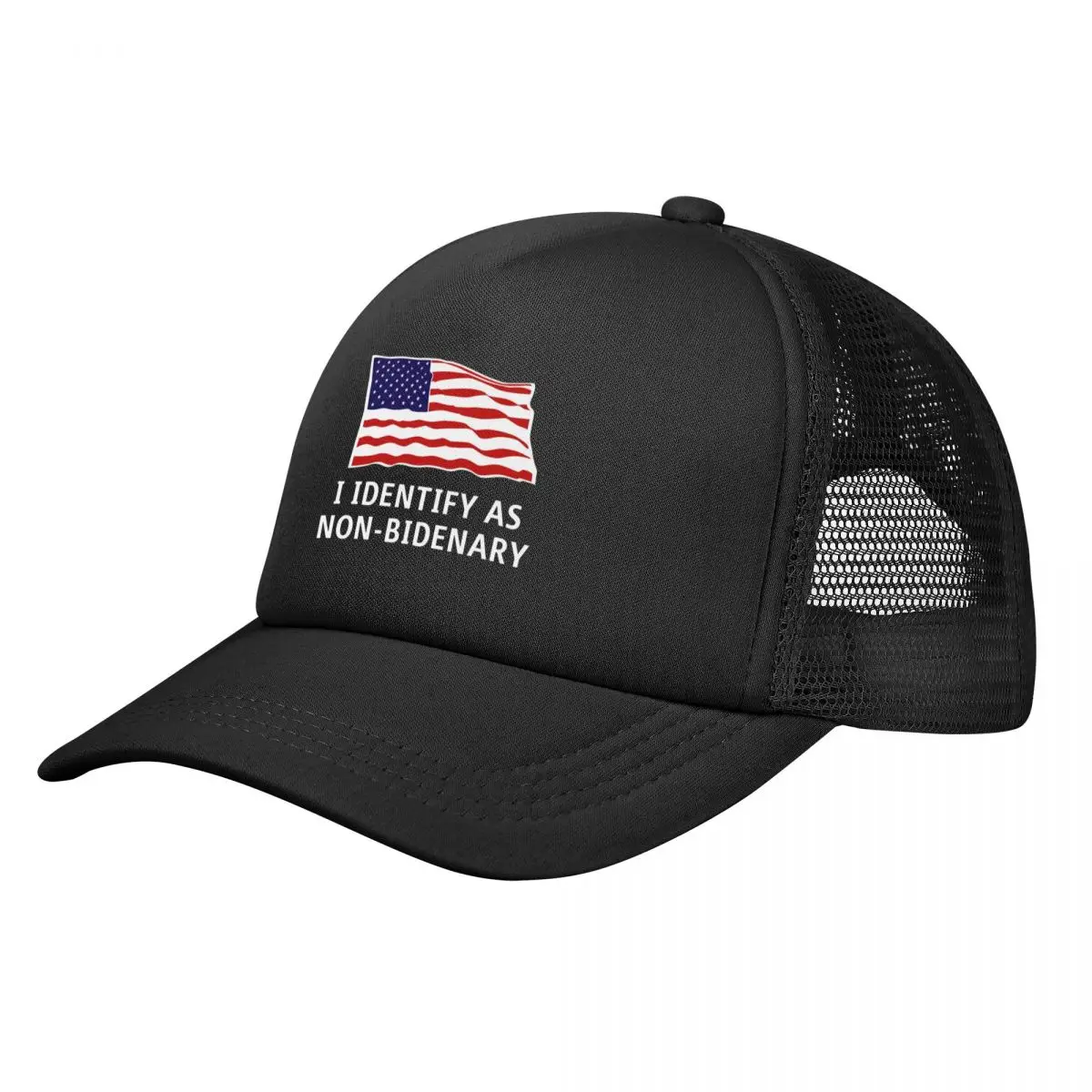 Identify As Non-Bidenary Anti-Biden Patriotic Baseball Cap Golf Sunscreen Men Women's
Identify As Non-Bidenary Anti-Biden Patriotic Baseball Cap Golf Sunscreen Men Women's