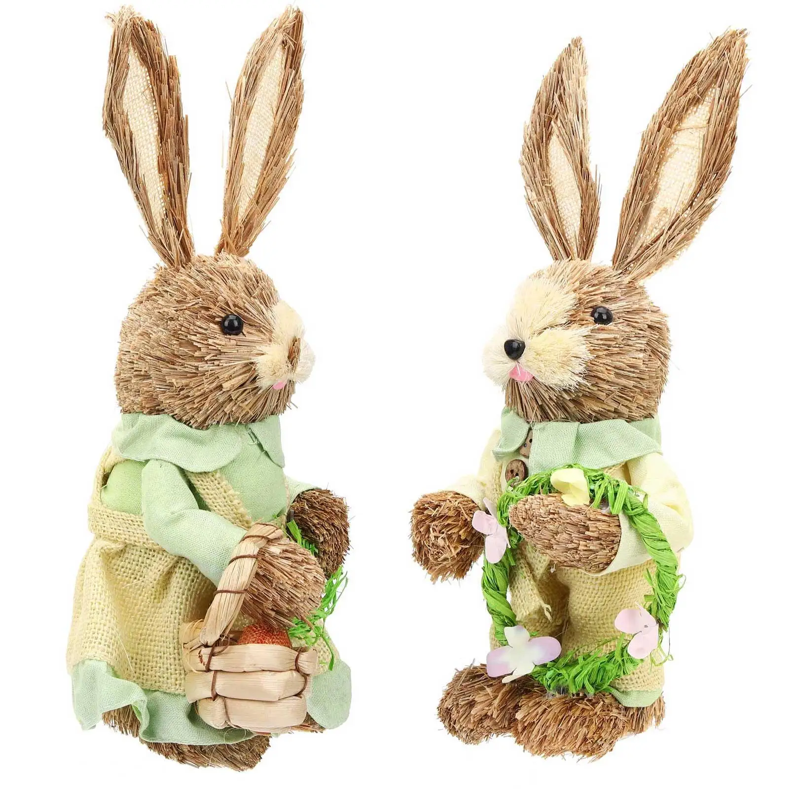 Straw Woven nament Small Garden Sculpture Bunny Easter Decor Accessories Home Figurine Premium Material Cartoon
Straw Woven nament Small Garden Sculpture Bunny Easter Decor Accessories Home Figurine Premium Material Cartoon