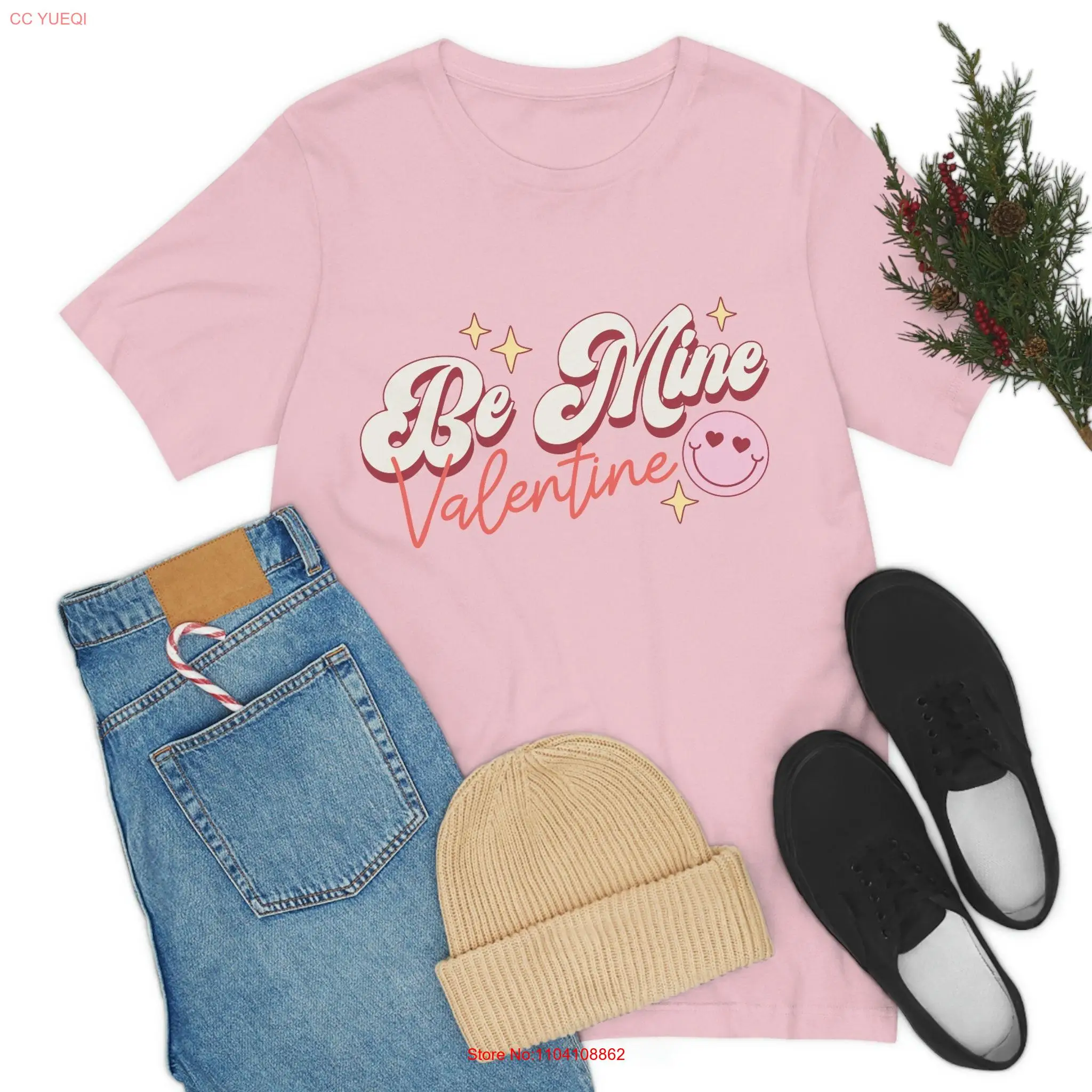 Футболка ко Дню святого Валентина, 100, хлопок для взрослых, для Be Mine, с длинными или короткими рукавами
Футболка ко Дню святого Валентина, 100, хлопок для взрослых, для Be Mine, с длинными или короткими рукавами