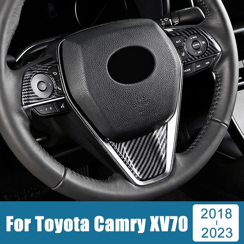 Car Styling Accessories For Toyota Camry 70 XV70 2018-2021 2022 2023 ABS Plastic Steering Wheel Button Panel Cover Trim Stickers
Car Styling Accessories For Toyota Camry 70 XV70 2018-2021 2022 2023 ABS Plastic Steering Wheel Button Panel Cover Trim Stickers