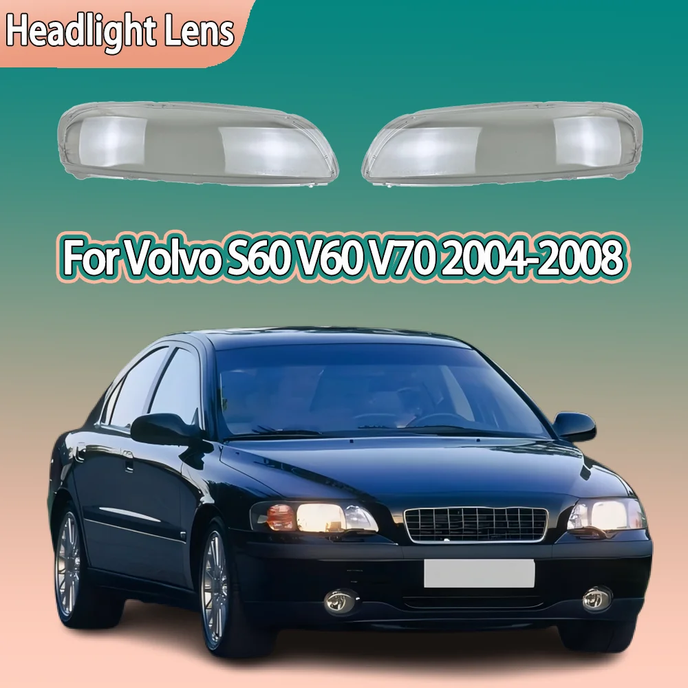 Car Headlight Shell Transparent Lampshade Headlamp Cover Lens Plexiglass For Volvo S60 V60 V70 2004 2005 2006 2007 2008
Car Headlight Shell Transparent Lampshade Headlamp Cover Lens Plexiglass For Volvo S60 V60 V70 2004 2005 2006 2007 2008