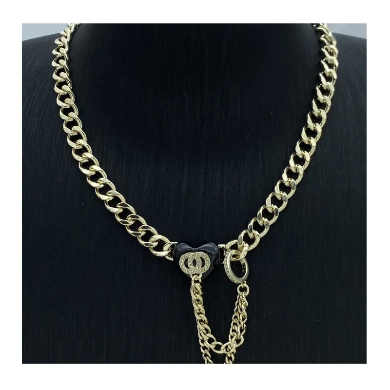 Small Necklace Double Letter Love Five-pointed Star Small Accessories Full of Diamonds New Necklace Women
Small Necklace Double Letter Love Five-pointed Star Small Accessories Full of Diamonds New Necklace Women