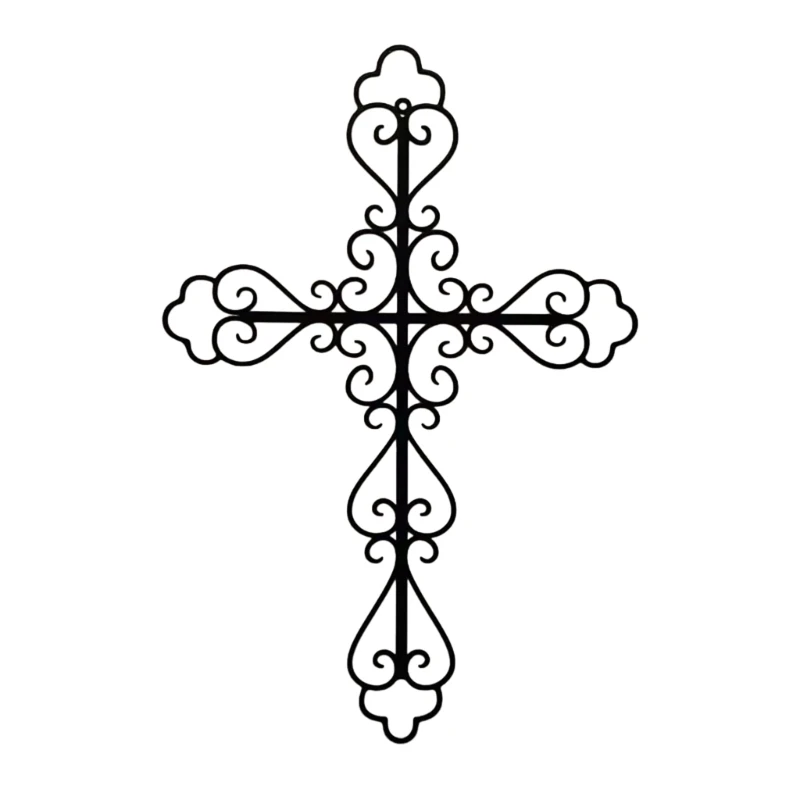 N0HB Metal Wall Art Decor Hollowed Ornament for Indoor Outdoor Home Garden Bedroom Office Decoration Religious Gift
N0HB Metal Wall Art Decor Hollowed Ornament for Indoor Outdoor Home Garden Bedroom Office Decoration Religious Gift