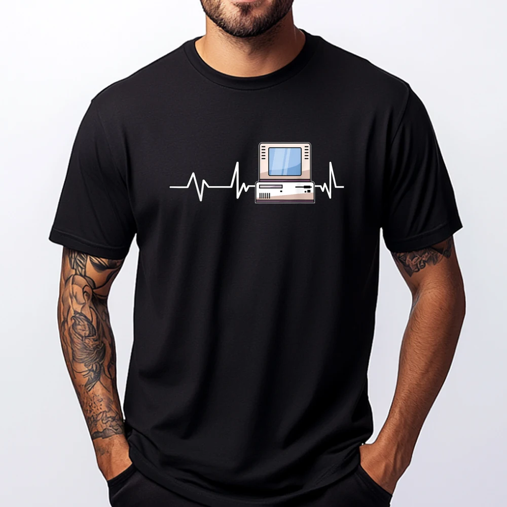 Retro Computer Heartbeat Computer Computer Pink Graphic Tees Clothes Big Size
Retro Computer Heartbeat Computer Computer Pink Graphic Tees Clothes Big Size