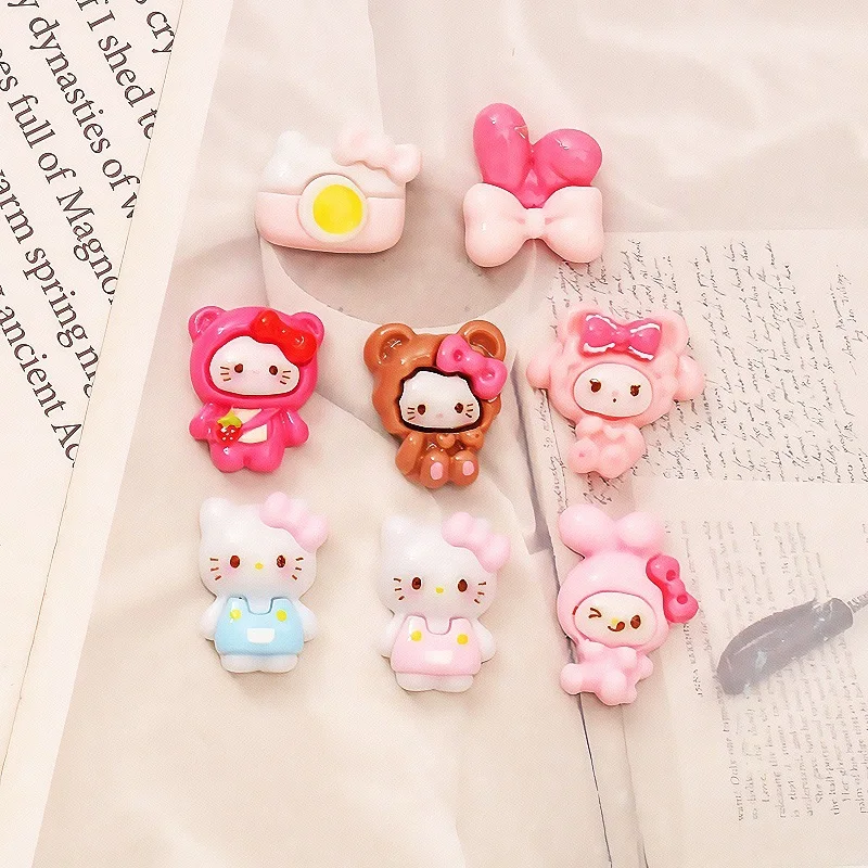 50Pcs Cute 3D Hello Kitty Camera & My Melody Resin Nail Charms Adorable Cartoon Nail Art Accessories for Charming Manicure Look
50Pcs Cute 3D Hello Kitty Camera & My Melody Resin Nail Charms Adorable Cartoon Nail Art Accessories for Charming Manicure Look
