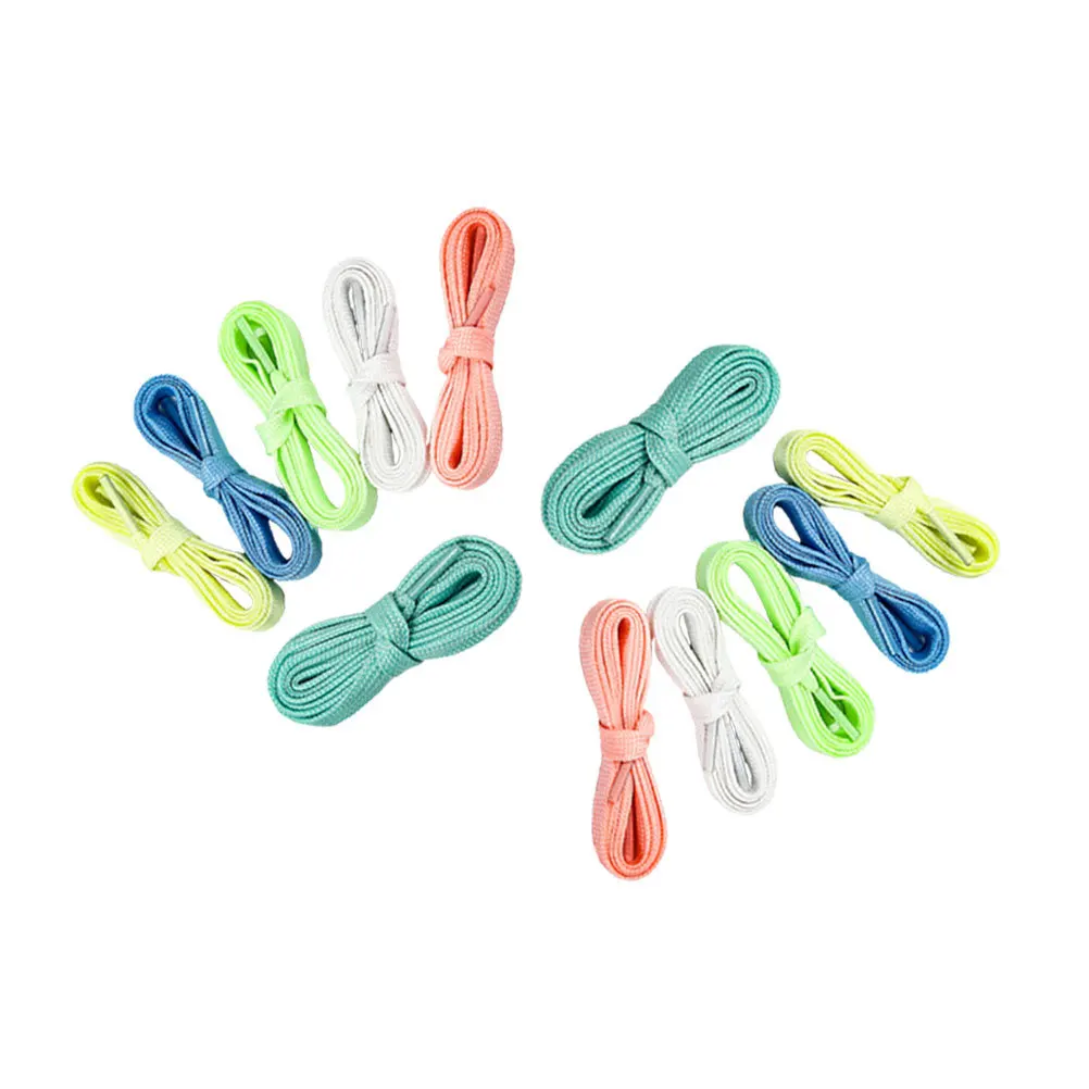 12Pcs Luminous Shoelaces Colorful Thick Sneaker Shoe Laces Night Jogging Glowing Shoe Strings High Visibility Shoes Accessories
12Pcs Luminous Shoelaces Colorful Thick Sneaker Shoe Laces Night Jogging Glowing Shoe Strings High Visibility Shoes Accessories