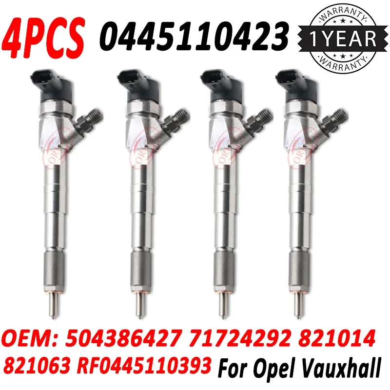 Инжектор высокого качества 0445110423 0 445 110 423 для Bosch Opel Vauxhall 0986435237 504386427 71724292 RF0445110393, 4 шт.
Инжектор высокого качества 0445110423 0 445 110 423 для Bosch Opel Vauxhall 0986435237 504386427 71724292 RF0445110393, 4 шт.