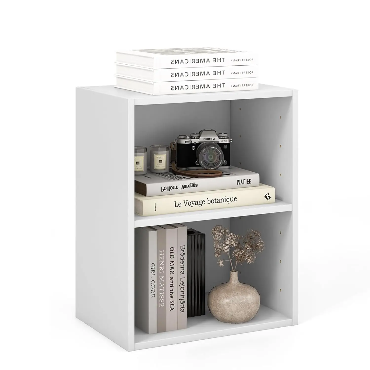 2 Tier Wood Storage Organizer Adjustable Shelf 21in Low Bookcase Small Space Bedroom Living Room White Customized
2 Tier Wood Storage Organizer Adjustable Shelf 21in Low Bookcase Small Space Bedroom Living Room White Customized