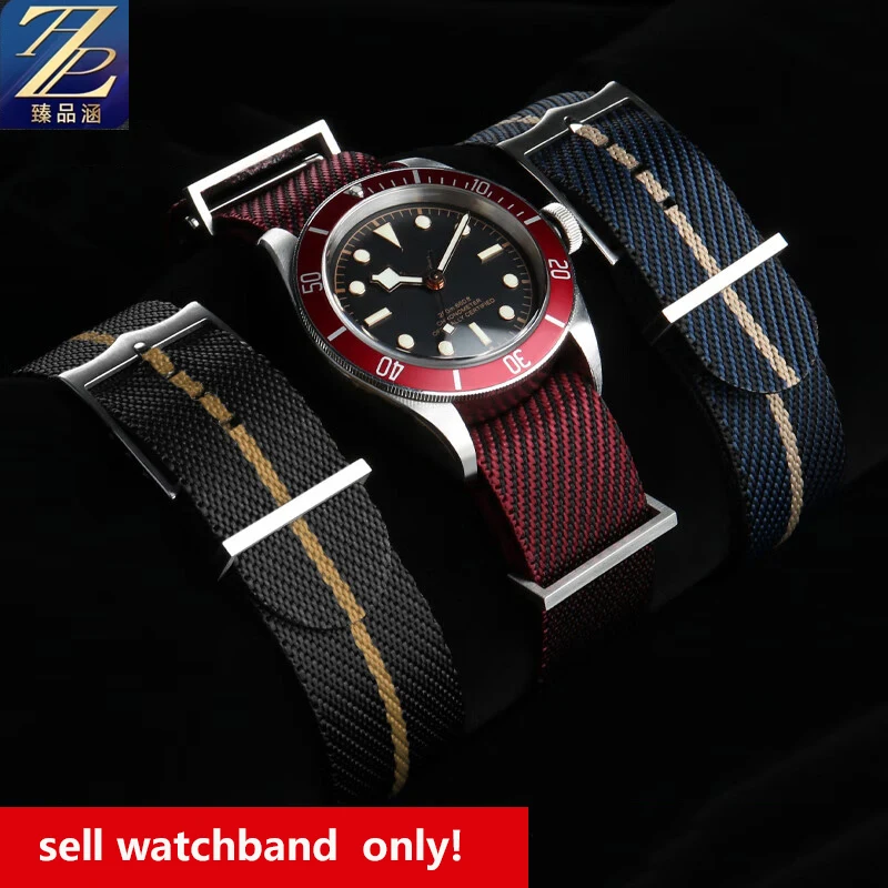 Нейлоновый холщовый ремешок для Tudor M79830RB/M79030N/M79250BA, Универсальный Мужской нейлоновый браслет для Omega Precision IWC, 20 мм 22 мм
Нейлоновый холщовый ремешок для Tudor M79830RB/M79030N/M79250BA, Универсальный Мужской нейлоновый браслет для Omega Precision IWC, 20 мм 22 мм