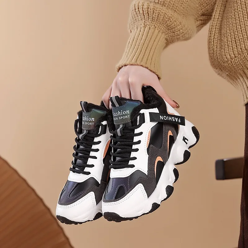 2024Winter New Women Sports Running Shoes High Quality Anti-slip Training Shoe Basketball Shoes Sneakers Woman High Top Footwear
2024Winter New Women Sports Running Shoes High Quality Anti-slip Training Shoe Basketball Shoes Sneakers Woman High Top Footwear