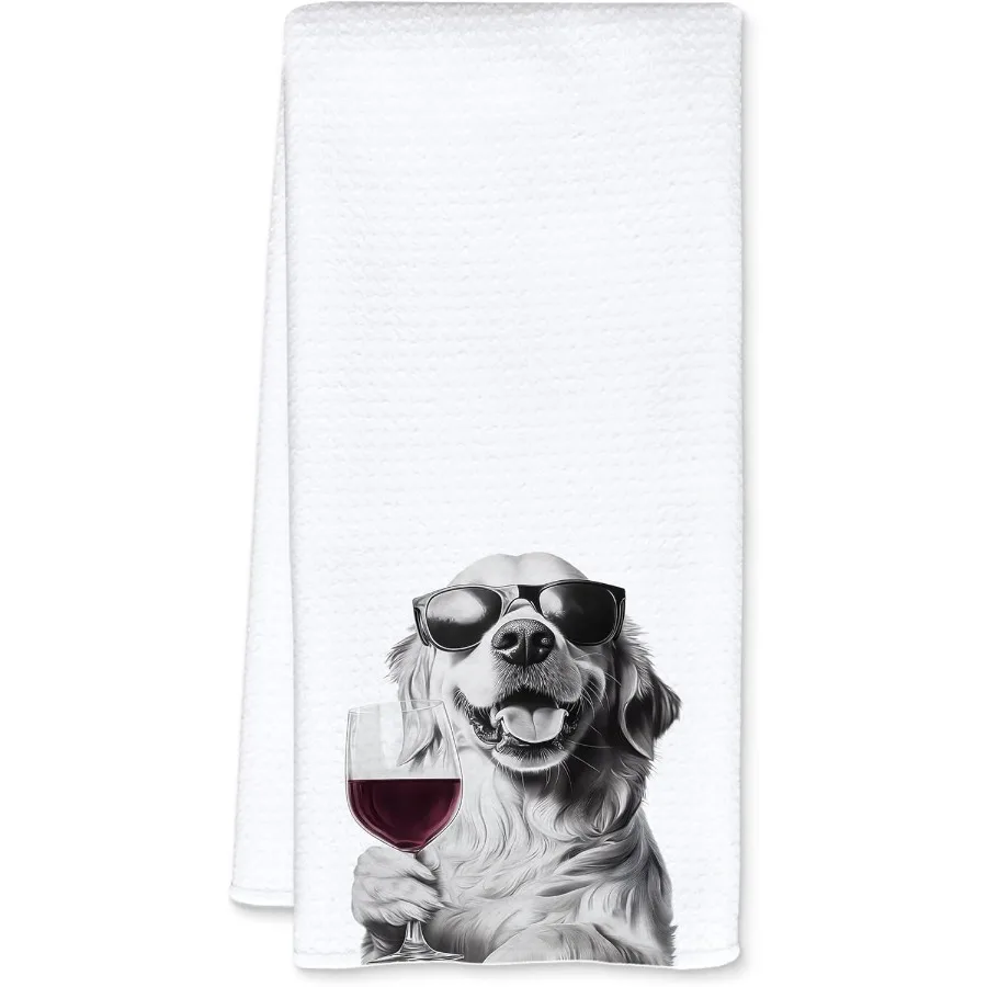 Golden Retriever Decor Kitchen Towels Golden Retriever Gt Dish Tea Towel for Kitchen Decor Bar Towels for Bartender Wine Lover
Golden Retriever Decor Kitchen Towels Golden Retriever Gt Dish Tea Towel for Kitchen Decor Bar Towels for Bartender Wine Lover