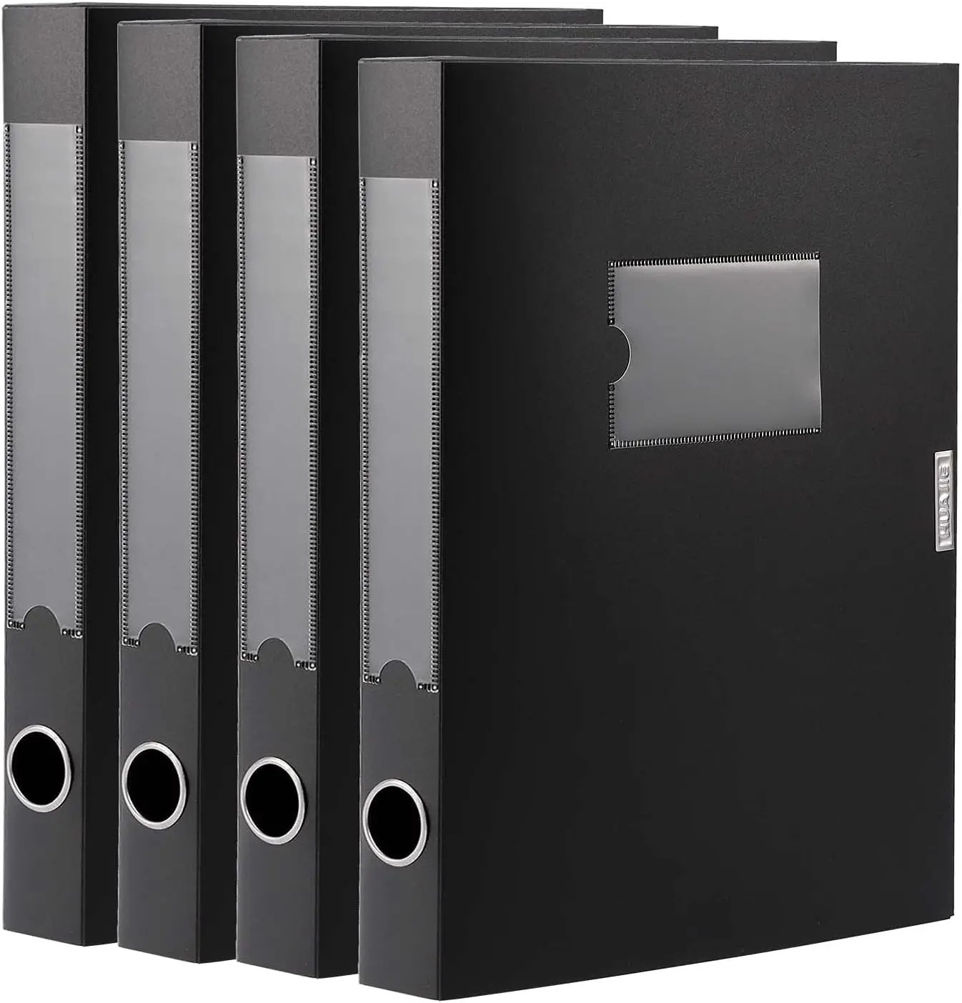 A4 Storage File Boxes Archives Cases, Foldable Plastic File Folder, Thickened to 5.5cm,Large Capacity,Black(Pack of 4)
A4 Storage File Boxes Archives Cases, Foldable Plastic File Folder, Thickened to 5.5cm,Large Capacity,Black(Pack of 4)
