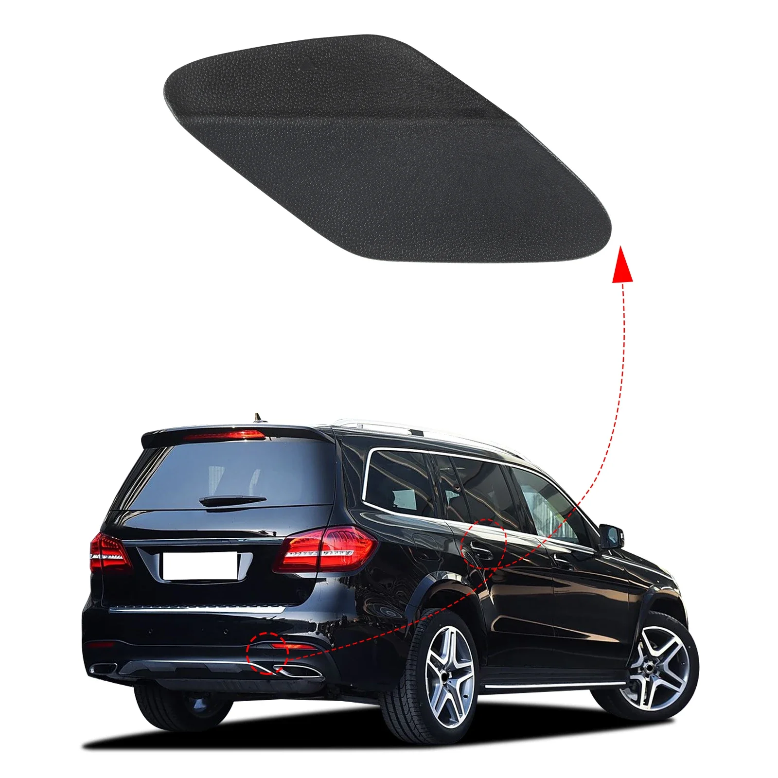 For Mercedes-Benz W166 W292 GLE 2015-2018 GLS 550 2017 2018 2019 Rear Bumper Tow Hook Cover Cap Eye 1668858322
For Mercedes-Benz W166 W292 GLE 2015-2018 GLS 550 2017 2018 2019 Rear Bumper Tow Hook Cover Cap Eye 1668858322