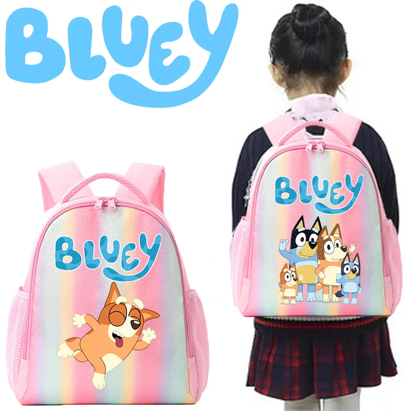 Cartoon Bluey Backpack Schoolbag Bingo Heelern Daypack Candy Bag Bandit Chilli Heeler Travel Knapsack Handbag Birthday Gift
Cartoon Bluey Backpack Schoolbag Bingo Heelern Daypack Candy Bag Bandit Chilli Heeler Travel Knapsack Handbag Birthday Gift