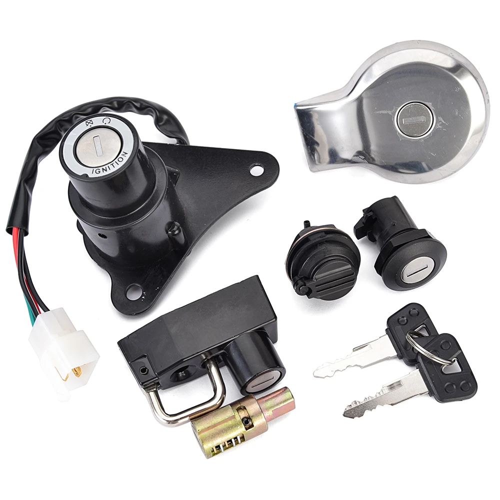 Fuel Gas Cap Ignition Switch Seat Lock with Key Kit For Yamaha XV125 VIRAGO 125 1997-2000 XV250 VIRAGO 250 1988-2013
Fuel Gas Cap Ignition Switch Seat Lock with Key Kit For Yamaha XV125 VIRAGO 125 1997-2000 XV250 VIRAGO 250 1988-2013