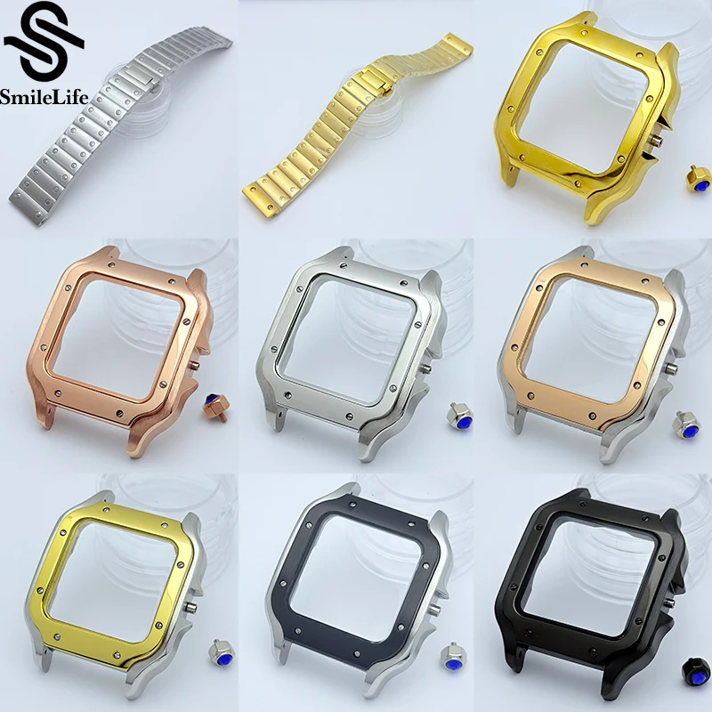 SmileLife Square Watch Case 38mm 316L Steel Watch Repair and Modification Parts Fit NH35 NH36 4R36 Automatic Movements
SmileLife Square Watch Case 38mm 316L Steel Watch Repair and Modification Parts Fit NH35 NH36 4R36 Automatic Movements