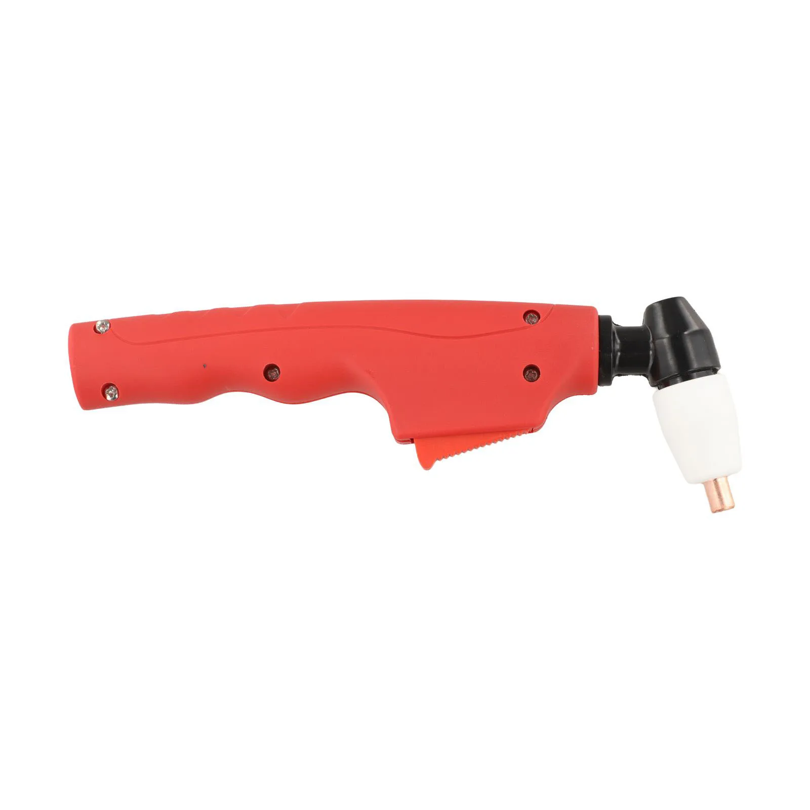 Red Nylon PT-31 Plasma Cutting Nozzle with Bent Handle for Welding Soldering Tools 0.4-0.65 MPa 197mm Spare Part
Red Nylon PT-31 Plasma Cutting Nozzle with Bent Handle for Welding Soldering Tools 0.4-0.65 MPa 197mm Spare Part