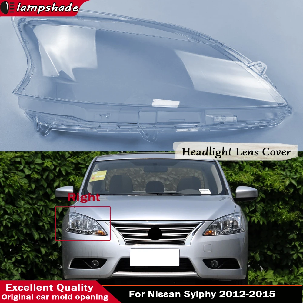 Car Front Headlight Lens Cover Clear Headlamp Shell Transparent Lampshade Car Accessories For Nissan Sylphy 2012 2013 2014 2015
Car Front Headlight Lens Cover Clear Headlamp Shell Transparent Lampshade Car Accessories For Nissan Sylphy 2012 2013 2014 2015