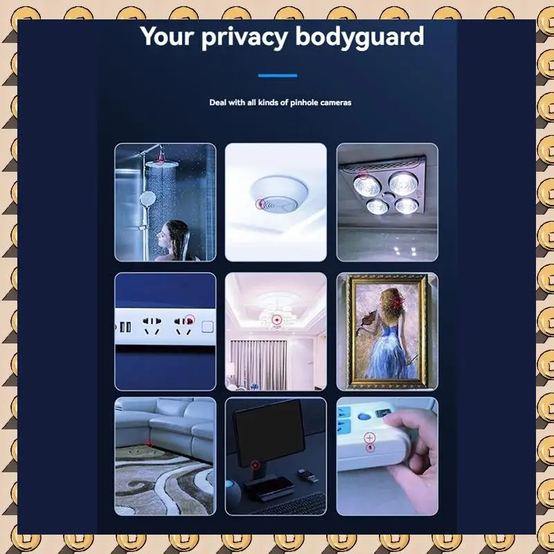 Anti-Theft LED IR Alarm For Hotel, Rental, Outdoor Travel Anti Candid Camera Security Device
Anti-Theft LED IR Alarm For Hotel, Rental, Outdoor Travel Anti Candid Camera Security Device