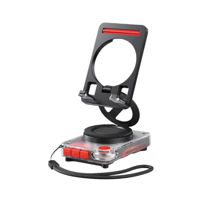 Mobile phone holder Bluetooth speaker, long battery life heavy subwoofer wireless foldable speaker
Mobile phone holder Bluetooth speaker, long battery life heavy subwoofer wireless foldable speaker