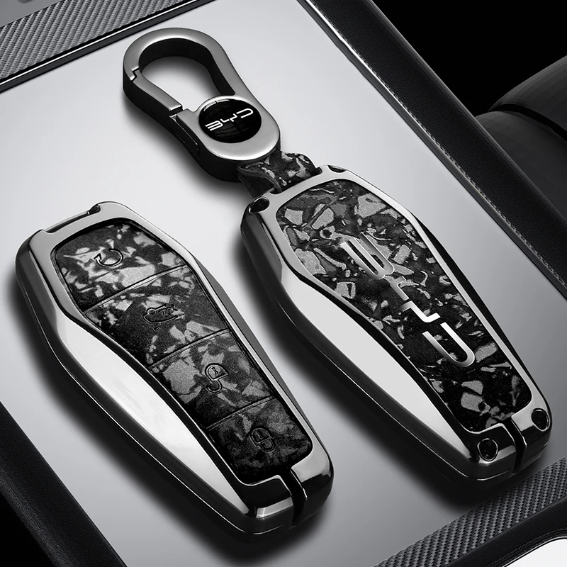 Zinc Alloy Car Remote Key Case Cover Shell Fob For BYD Song Plus Atto 3 Han EV Tang DM Qin Seal Dolphin Keychain Accessories
Zinc Alloy Car Remote Key Case Cover Shell Fob For BYD Song Plus Atto 3 Han EV Tang DM Qin Seal Dolphin Keychain Accessories