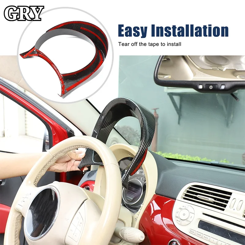 Car Dashboard Frame Cover Trim For Fiat 500 2007 2008 2009 2010 2011 2012 2013 2014 2015 Real Carbon Fiber Interior Accessories
Car Dashboard Frame Cover Trim For Fiat 500 2007 2008 2009 2010 2011 2012 2013 2014 2015 Real Carbon Fiber Interior Accessories