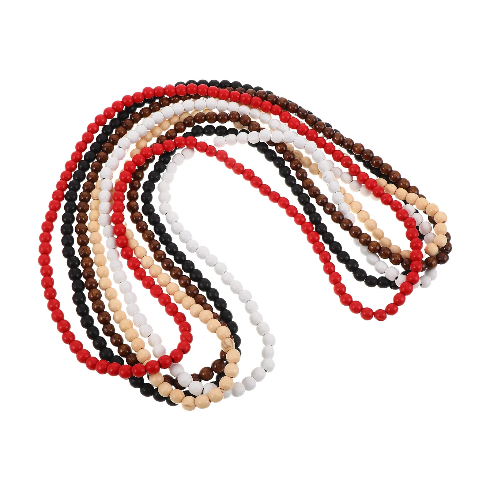 5pcs Natural Wood Beaded Necklace 8Mm Round Wooden Beads Hip Hop Tribal Statement Jewelry For Men Women Farmhouse Boho Style
5pcs Natural Wood Beaded Necklace 8Mm Round Wooden Beads Hip Hop Tribal Statement Jewelry For Men Women Farmhouse Boho Style