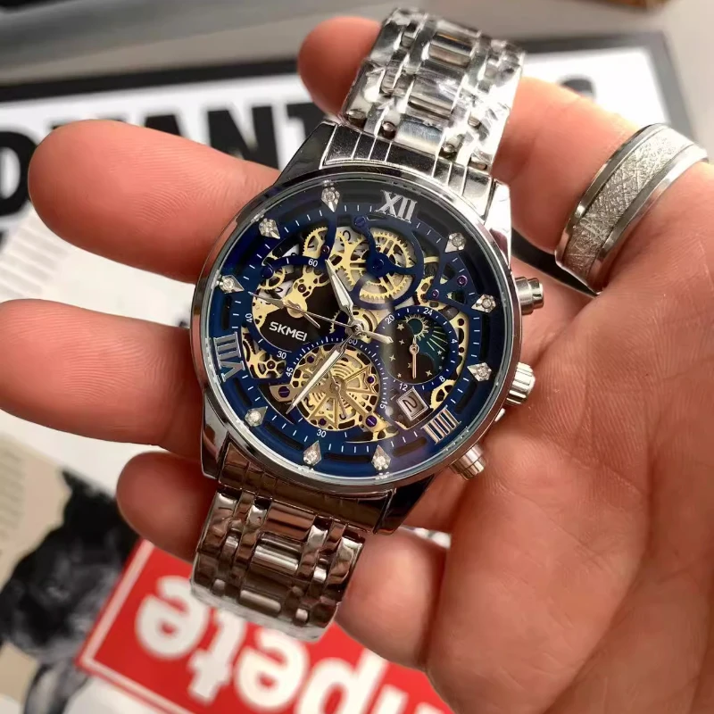 New non-mechanical quartz watch simple trend automatic waterproof student luxury handsome men's watch birthday gift
New non-mechanical quartz watch simple trend automatic waterproof student luxury handsome men's watch birthday gift