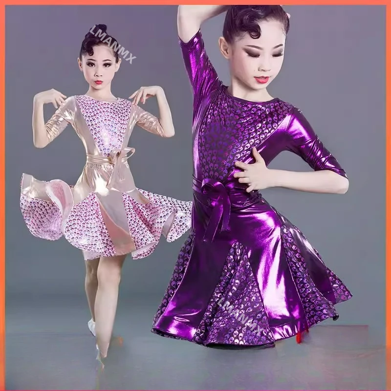 Профессиональный костюм для латиноамериканских танцев для девочек, стандартное платье для выступлений, юбка для танцев
Профессиональный костюм для латиноамериканских танцев для девочек, стандартное платье для выступлений, юбка для танцев