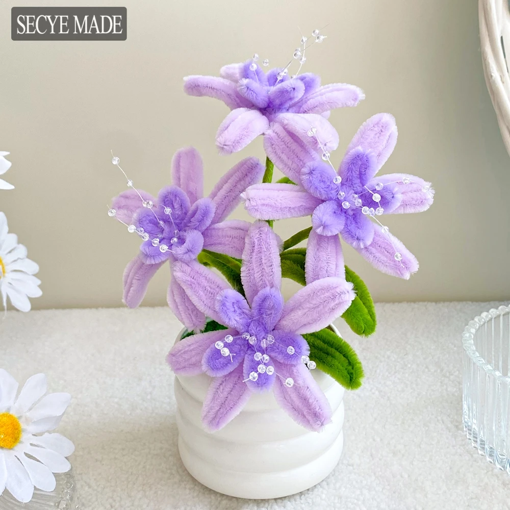 2025 New Chenille Stem Bonsai Artificial Flower Office Desk Car Decoration Wedding Guest Gifts Desktop Art Craft Ornaments L40
2025 New Chenille Stem Bonsai Artificial Flower Office Desk Car Decoration Wedding Guest Gifts Desktop Art Craft Ornaments L40