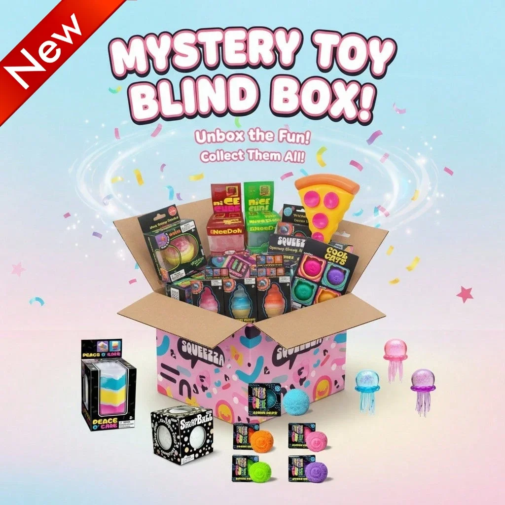 Cute Food & Ocean Squishy Blind Box – 3 Independent Random Draws (Min. 2 Items, Up To 5 Possible) Lucky Surprise Set
Cute Food & Ocean Squishy Blind Box – 3 Independent Random Draws (Min. 2 Items, Up To 5 Possible) Lucky Surprise Set
