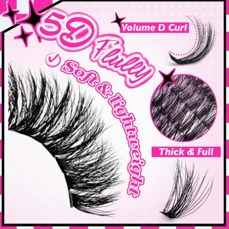 Natural Cluster Feather Lash Kit Segmented Eyelash Extension Essential With Lash Glue Eyelash Grafting Kit Mix Effortless
Natural Cluster Feather Lash Kit Segmented Eyelash Extension Essential With Lash Glue Eyelash Grafting Kit Mix Effortless