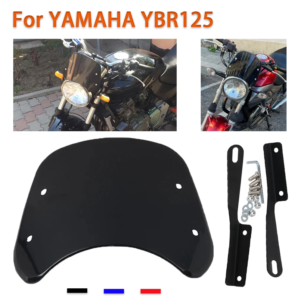 Windshield Windscreen For Yamaha YBR125 YBR125K YBR 125 K G 125K 125cc YBR125G Retro Wind Screen Deflector Wind Shield Guard
Windshield Windscreen For Yamaha YBR125 YBR125K YBR 125 K G 125K 125cc YBR125G Retro Wind Screen Deflector Wind Shield Guard