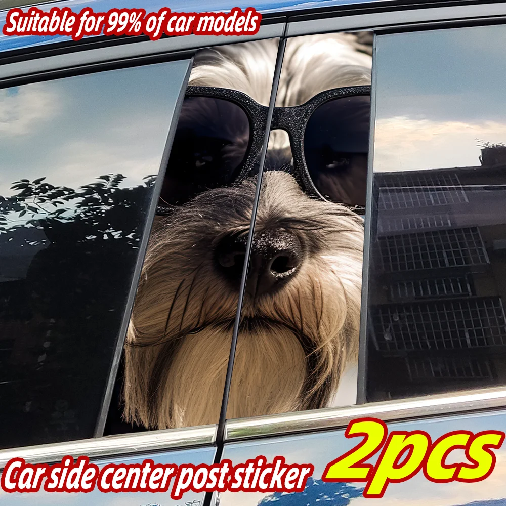 Funny Dog Car Stickers Auto B Pillar Waterproof Sunscreen Decoration Cover Scratches Car Doors Pillar Vinyl Decals Accessories
Funny Dog Car Stickers Auto B Pillar Waterproof Sunscreen Decoration Cover Scratches Car Doors Pillar Vinyl Decals Accessories