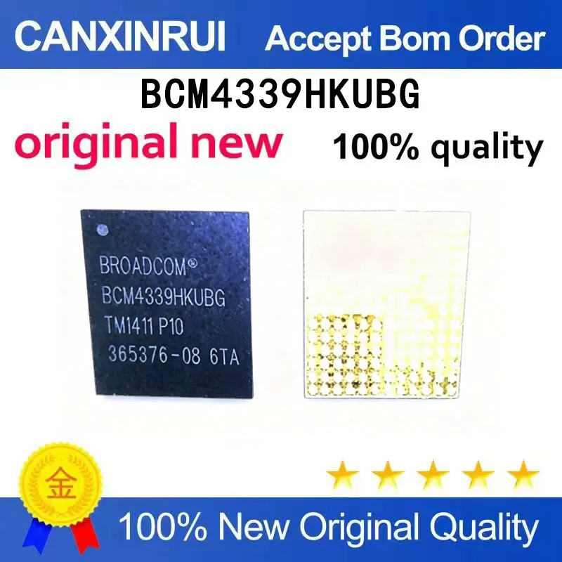 (5-100 PCS) New stock BCM4339HKUBG BGA
(5-100 PCS) New stock BCM4339HKUBG BGA