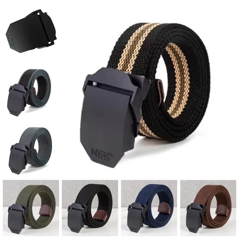 Designer Black Nos Buckle Belt for Men Tactical Fashion Jeans Belt Adjustable Mens Belt Cinturones De Mujer Cinturones Hombre
Designer Black Nos Buckle Belt for Men Tactical Fashion Jeans Belt Adjustable Mens Belt Cinturones De Mujer Cinturones Hombre