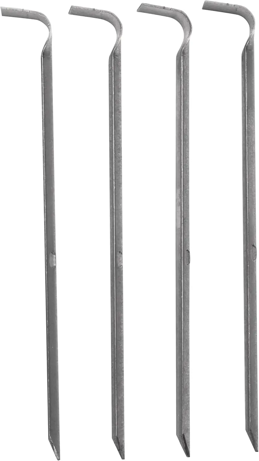 Heavy-Duty 8-Inch Metal Garden Stakes, 14-Gauge Galvanized Anchors for Edging, Weed Barriers, Fencing (4-Pack)
Heavy-Duty 8-Inch Metal Garden Stakes, 14-Gauge Galvanized Anchors for Edging, Weed Barriers, Fencing (4-Pack)