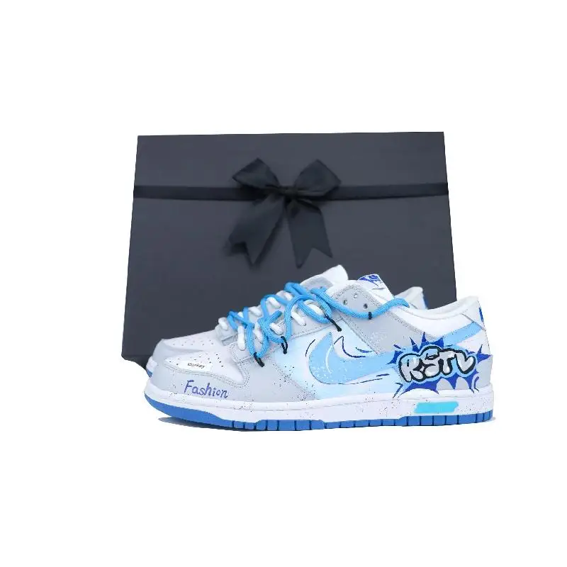 【Customize】Nike Dunk Skateboard Shoes Men Low-Top White Sneakers shoes DV0831-104
【Customize】Nike Dunk Skateboard Shoes Men Low-Top White Sneakers shoes DV0831-104